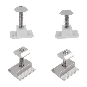 China aluminum solar panel fixing clamps lightweight Corrosion Resistant wholesale