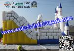 Rental Large Inflatable Bounce Slide / Inflatable Amusement Park For Event /
