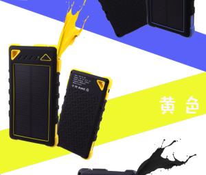 China 8000mAh portable waterproof solar charger for Samsung S5 wholesale