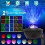 USB Starry Watermark Bluetooth Music Starlight Projector Stage Watermark