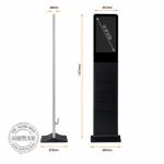 1920*1080P Kiosk Digital Signage Vertical Advertising Screen Free Standing
