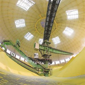 China Heavy Duty Stacking And Reclaiming System For Circular Stockyard wholesale