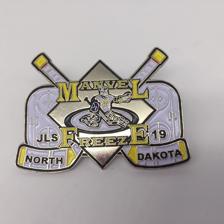 1 Inch - 2.5 Inches Custom Hard Enamel Pins , Metal Plating Antique Enamel Pins
