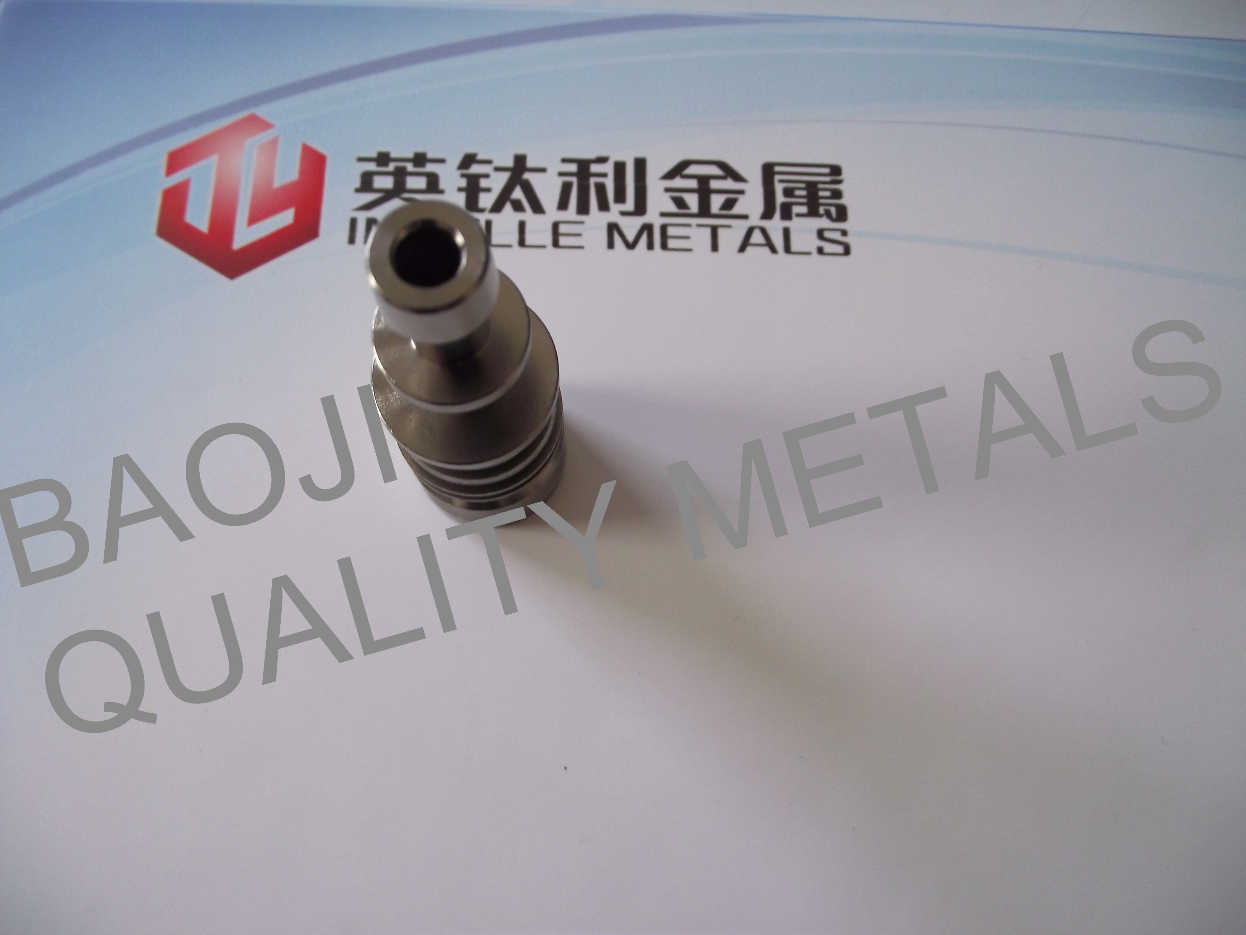 Housing Turning CNC Machining Titanium Parts Grade 5 Alloy Material Auto Lathe