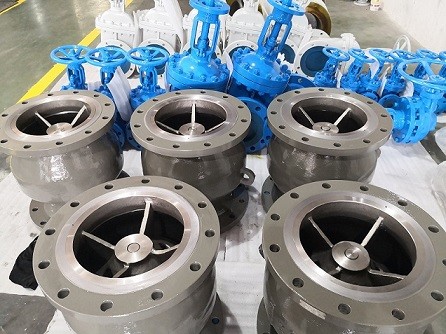 Erosion Resistant 8 Inch Axial Flow Check Valve