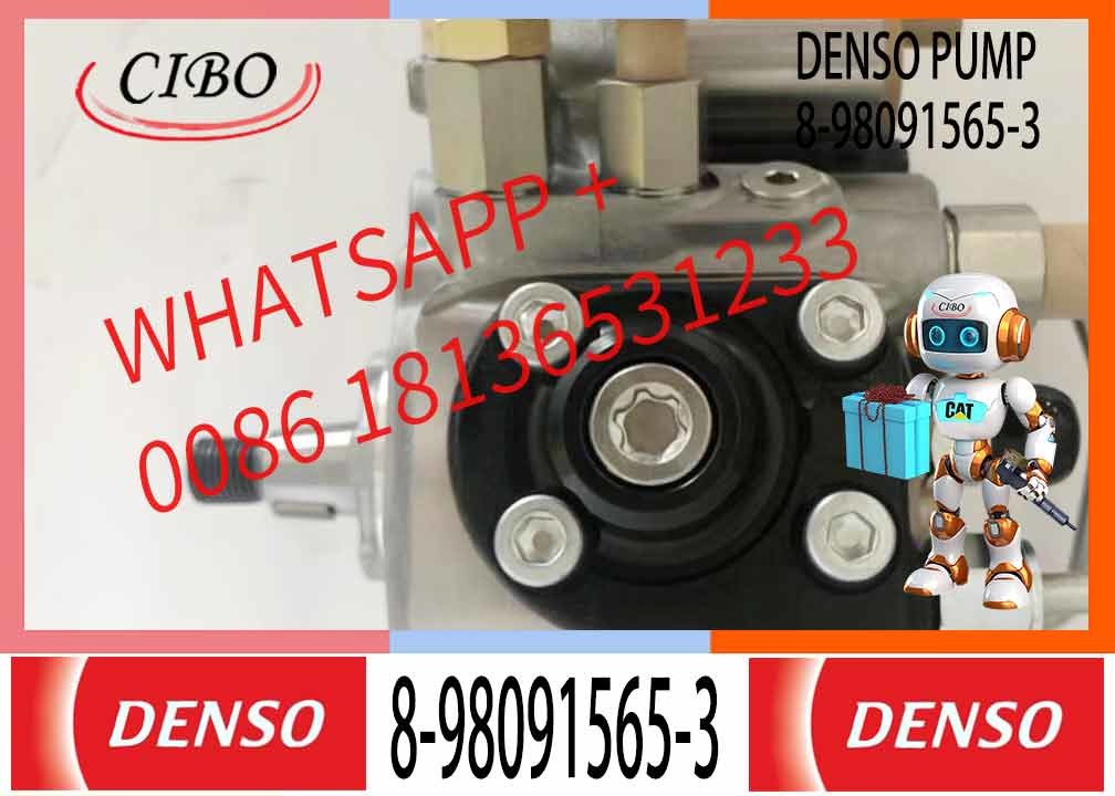 8-98091565-3 Excavator Parts 6HK Common Rail Fuel Injection pump 8980915653