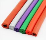 Soft Flexible Silicone Sponge Tubing Heat Resistant , 250-400% Elongation