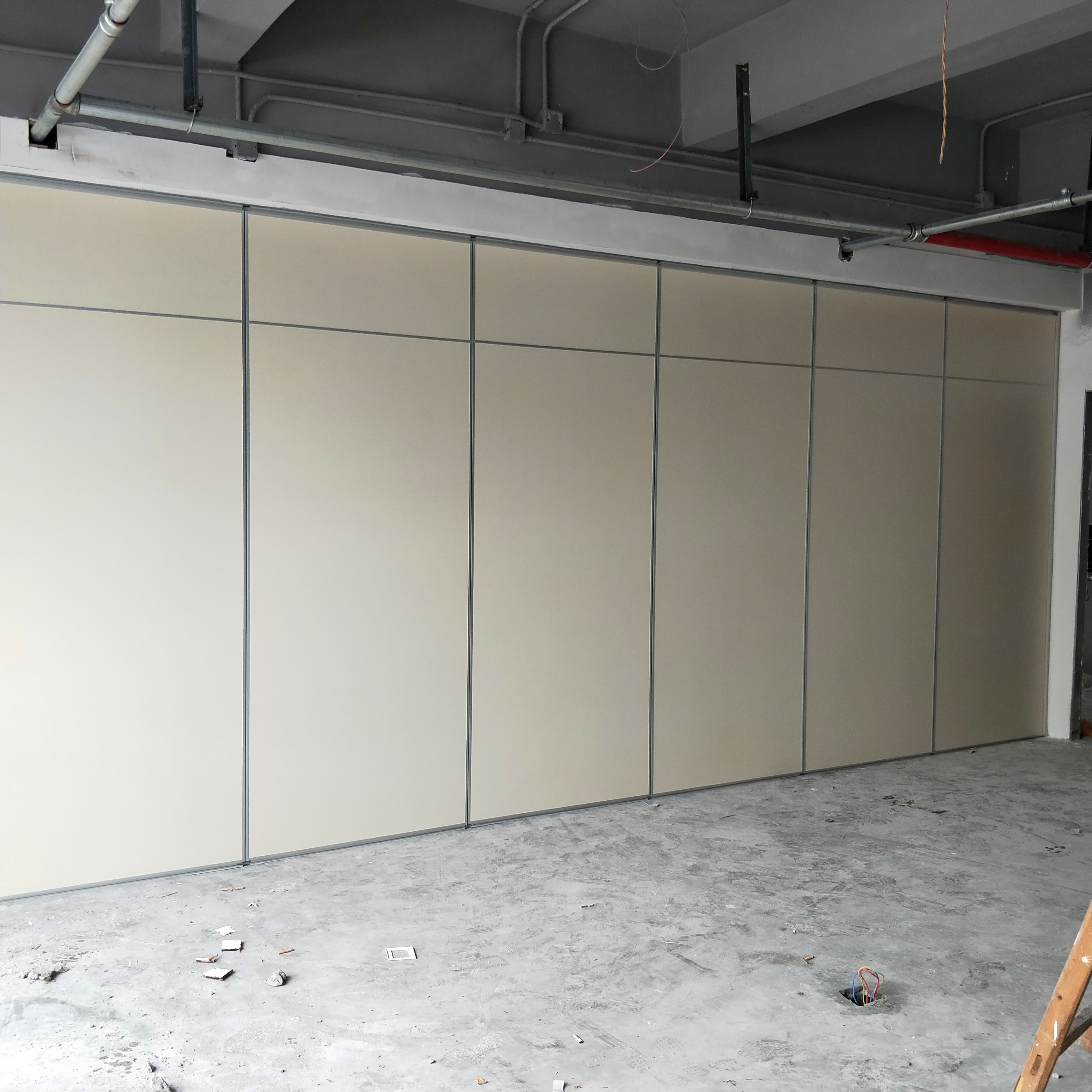 Museum Luxury Partition Wall Sliding Doors Interior Wood Folding Sound Proof
