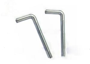 China Convenient L Shaped Anchor Bolts , Hot Dipped Galvanized Anchor Bolts wholesale