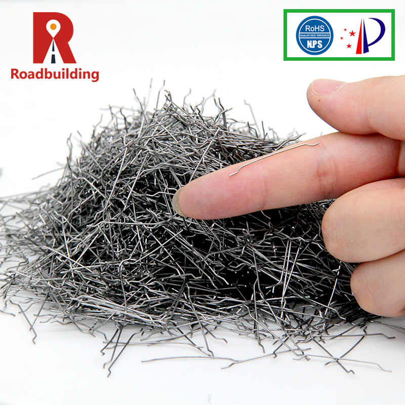 13mm Straight UHPC Micro Steel Fiber for Concrete Reinforcement Hooked Ends Warehouse