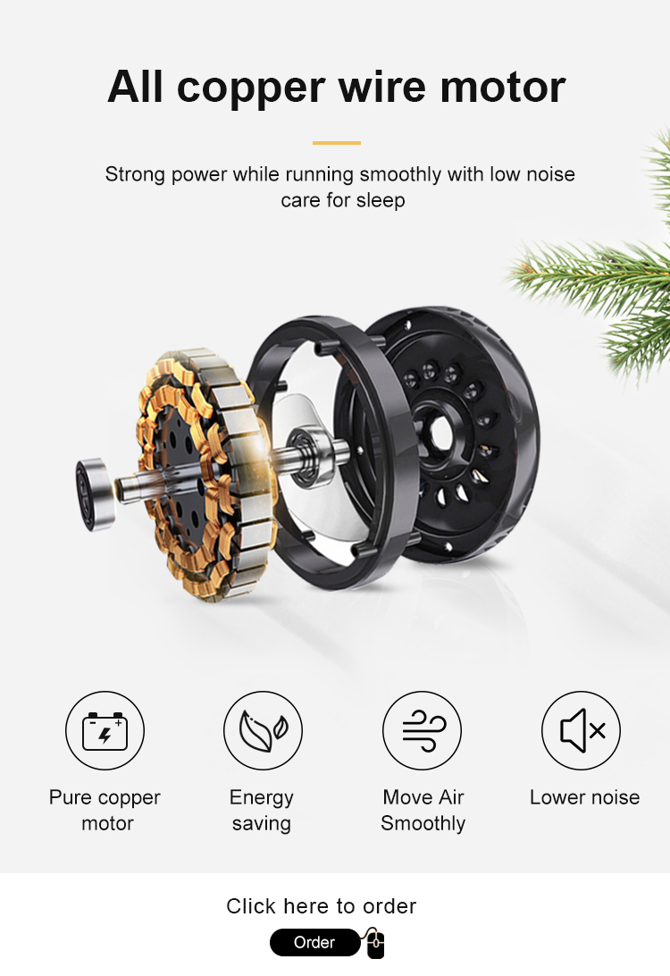 44 inch 230V ABS blades ceiling fan with light Bedroom/living rooom/dinning room/office