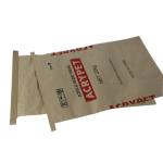 Polyvinyl Alcohol Paper Sewn Open Mouth Multiwall Paper Bags Industrial Use