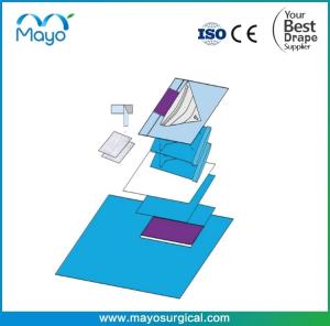 China Disposable Surgical Delivery Drape Set with Underbuttock Drape Premium wholesale