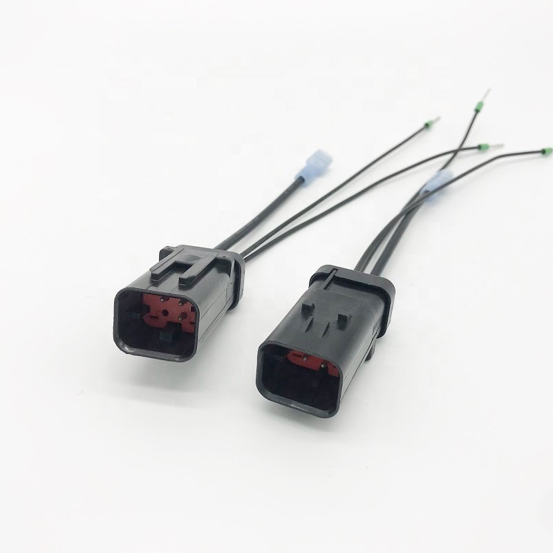 Plastic Wire Harness for JST SH 2 Pin 4 Pin Custom Cable Assembly and Auto Connector
