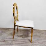 Table Side Luxury Dining Chair Without Armrest For Villa