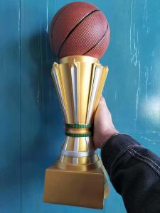 China Sports Competition Resin Trophy With Customize Logo wholesale