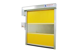 China 304 Stainless Steel Frame Industrial High Speed Door For Internal and External Area wholesale