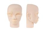 Emulsion Material Tattoo Practice Skin 3D Effect Silicone Head Model