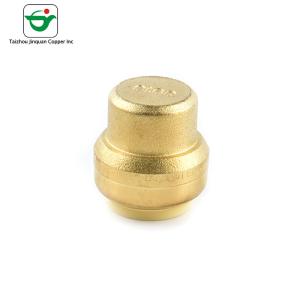 China 1/2&quot; 3/4&quot; 1&quot; Forged Brass Plugs Fittings Push Fit Fitting wholesale