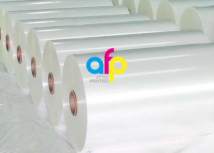 PET Roll Laminating Film For Book Cover Transparent Eco Friendly Material