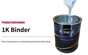 China Acrylic 1K 2K High Glossiness Automotive Paint Binder wholesale
