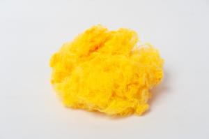 China Multiple Colour Regenerated Polyester Fiber Heat Resistant For Nonwoven Cloth wholesale