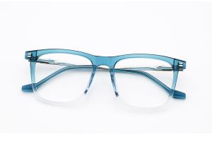 China Rectangular Pure Titanium Glasses 12G Adjustable Temple 88302 wholesale