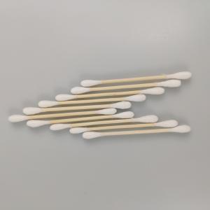 China Double Heads Biodegradable 75mm Bamboo Cotton Buds wholesale