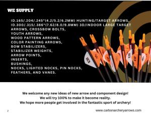 China Wholesale Tukey And Deer Hunting Arrows, Target Arrows ,3D Archery Arrows, Crossbow Bolts Manufacturer, Supplier wholesale