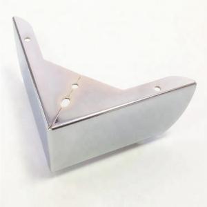 China L Style Metal Sofa Legs Chrome Plate L150*L150 For Home Furniture Decoration wholesale