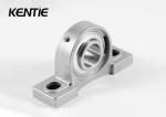 P208 High Temperature Square Bore Pillow Block Bearing / Pressed Steel Bearing