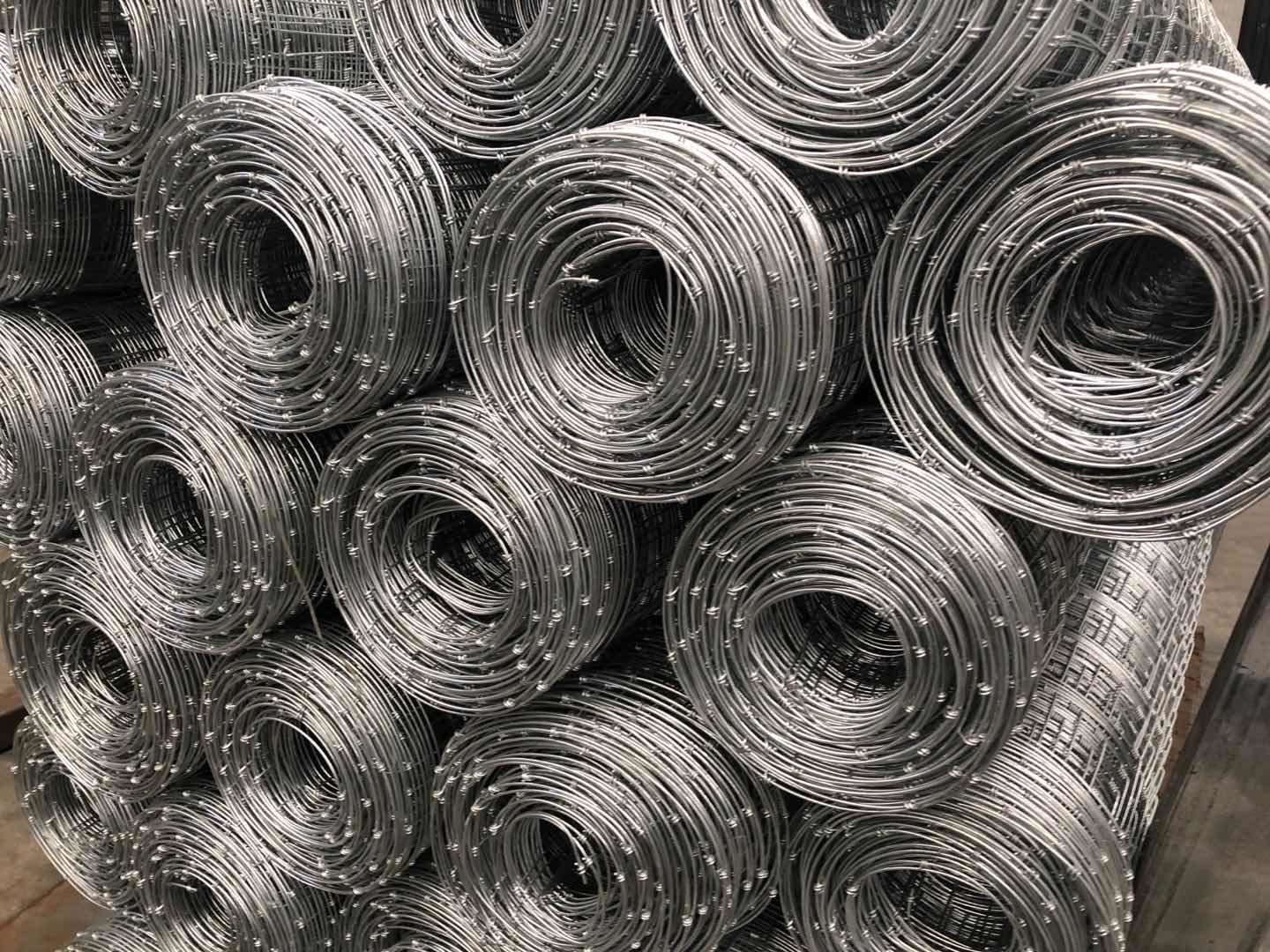 Metal Iron High Tensile Fixed Knot Wire Fencing 50ft For Horse Farm