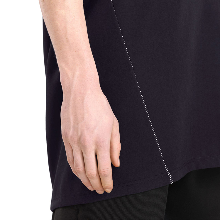 Eco - Friendly Mens Loose Fit T Shirts , Black T Shirt Mens OEM / ODM Available
