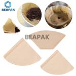 Gravure Printing Wood Pulp Paper Coffee Filter Custom Logo