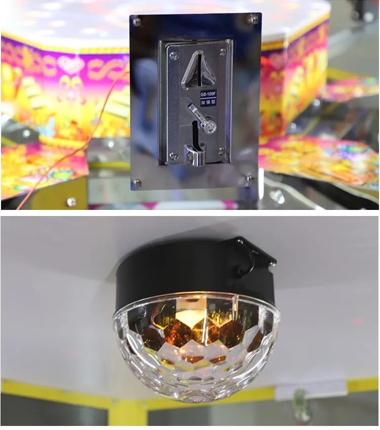 Customised Coin Operated claw Arcade Game Machine 6 Players 100KG
