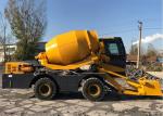 2.5cbm Mini Self Loading Concrete Mixer , Automatic Mobile Concrete Mixer Truck