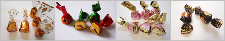 Full Automatic Candy/Chocolate Top-twisting Packing Machine for Customer Requirements
