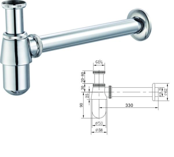 best seller bottle trap, siphon