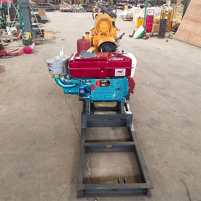 200m Depth Hydraulic Core Drilling Rig Machine Fast Speed HZ-200YY