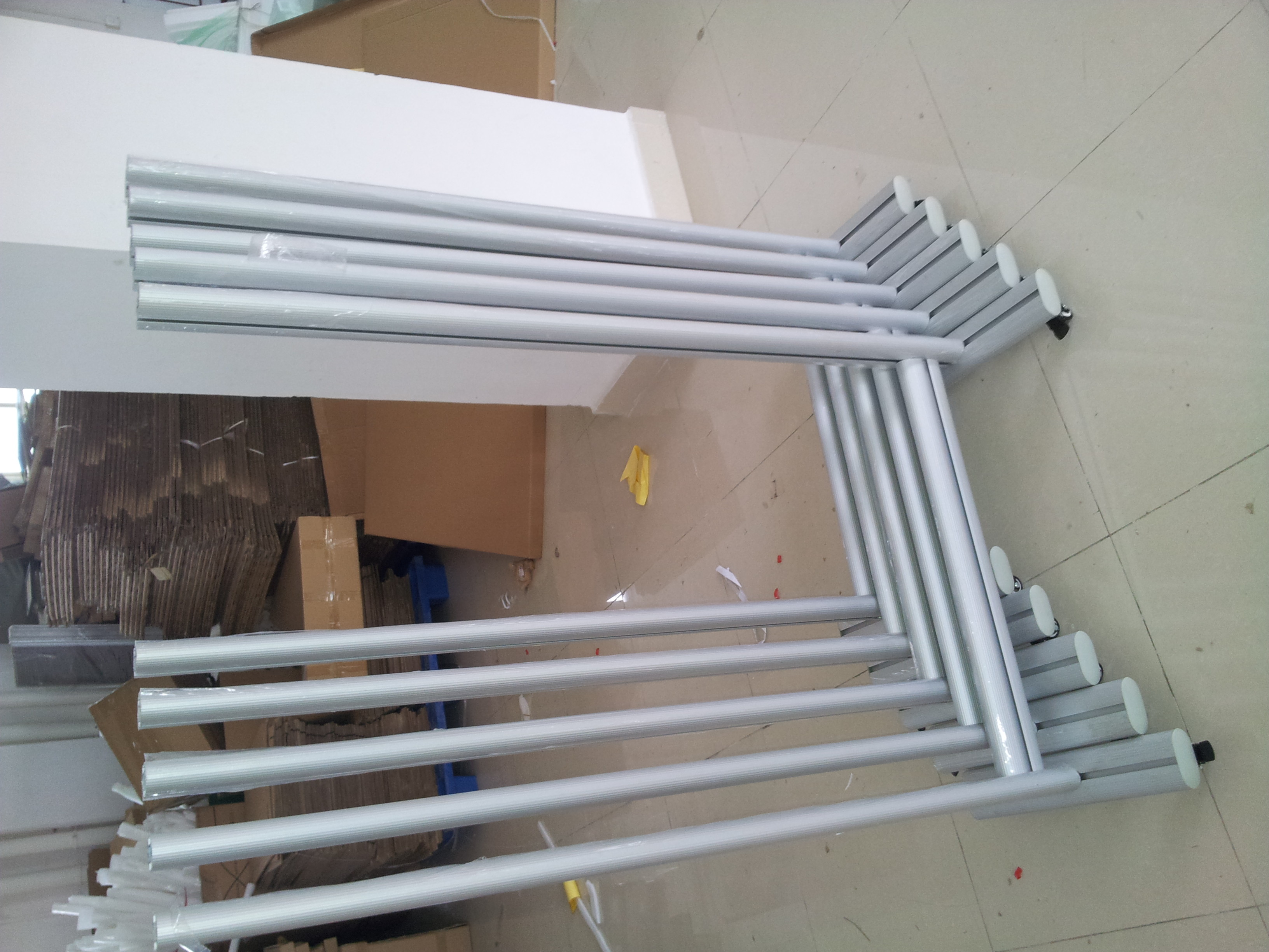 Right Angle Anodized Silver Profile 30mm LED Slim Light Box
