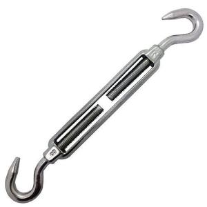 China Galvanized Steel 3/8x6&quot; Hook Heavy Duty Turnbuckle wholesale