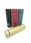 Fashionable Cool Rubber Thermos Driving Thermos Vacuum Insulated Bottle