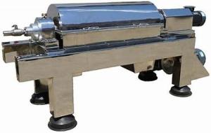 China 3200rpm PLC Control Scroll Separation Industrial Decanter Centrifuge wholesale