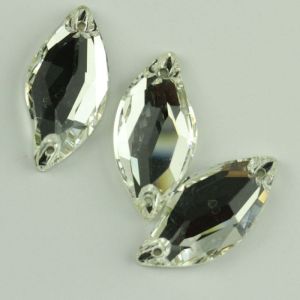 China Leaf Clear Shaped Luxury Hand Sewing Stone wholesale