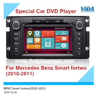 Car DVD Navigation/Car DVD Auto Vedio Player for Mercedes Benz Smart fortwo