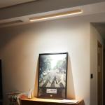 Long ceiling ceiling light porch wooden lamp aisle corridor wall hanging line