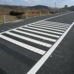 Highway White Road Marking High Reflective Brightness Thermoplastic Road Marking