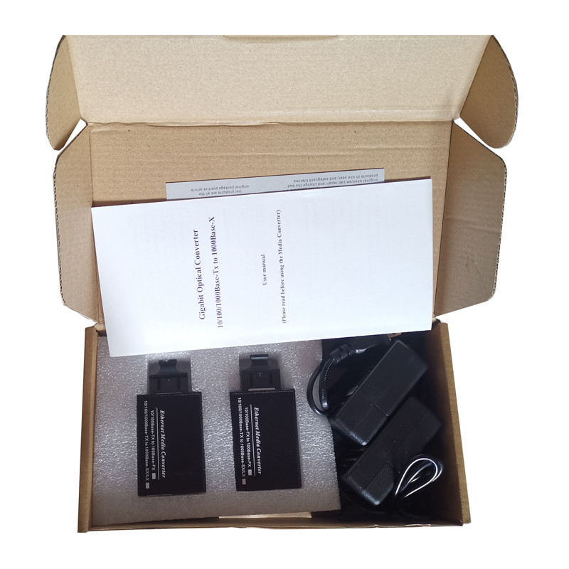 Mini 10/100/1000m Fiber Optic Sc Media Converter gigabit mini fiber media converter with cheap price