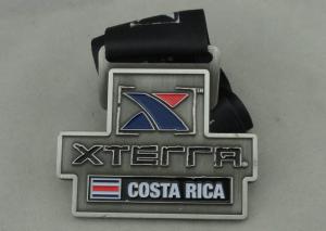 China Personalized Die Casting 78mm Diameter Costa Rica Medal wholesale