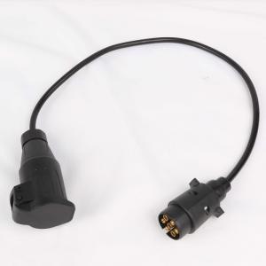 China Adapter Trailer Electric Cable 12v N Type 7 Ploe Socket To 13 Pole Plug wholesale